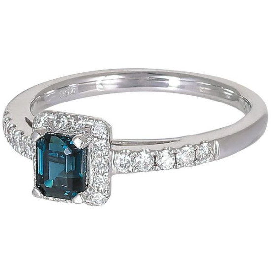 Blue Liza sapphire Ring