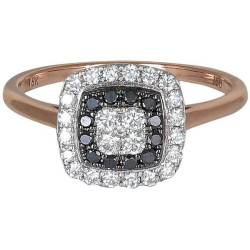 Rosy Black Diamond Ring Rosy Black Diamond Ring