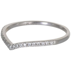 18K White Gold 0.12ct Round Diamond Ring 18K White Gold 0.12ct Round Diamond Ring
