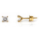Classic Solitaire Earring, Classic Solitaire Earring,