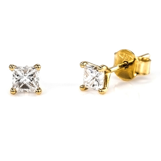 Classic Solitaire Earring,