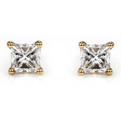 Classic Solitaire Earring, Classic Solitaire Earring,