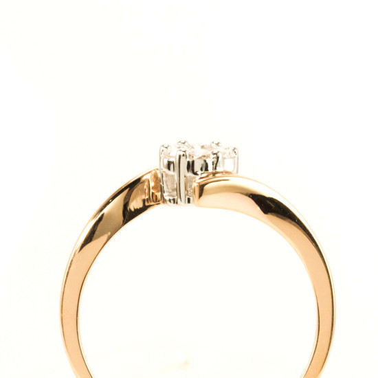Twisted Flower Ring - B17552