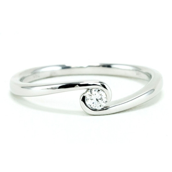 Single Diamond Ring - B17755 Single Diamond Ring - B17755