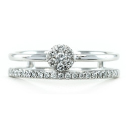 Dual Diamond Ring - B17771