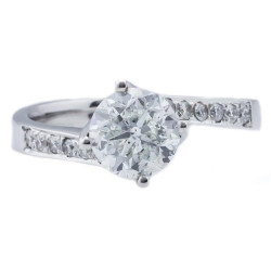 HAMILTON TWIST DIAMOND RING HAMILTON TWIST DIAMOND RING
