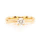 0.41 carat Rosy Solitaire Ring - CCC032