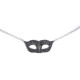 Black Diamond Mask Necklace