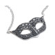 Black Diamond Mask Necklace
