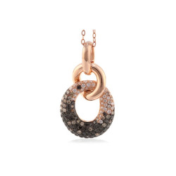 Black Diamond & White Diamond Pendant Black Diamond & White Diamond Pendant