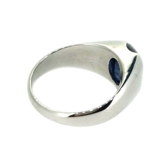 Astrological Sapphire Men's Ring-OR1196