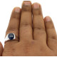 Astrological Sapphire Men's Ring-OR1196