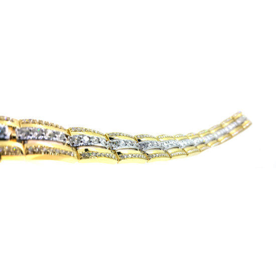 Yellow Gold Men Bracelet (OR0994)