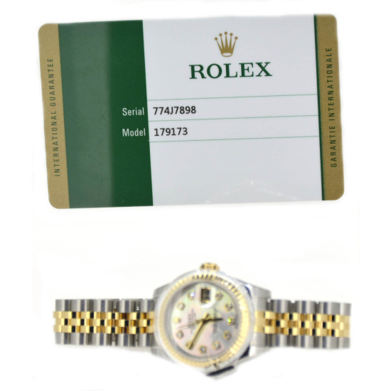 ROLEX OYSTER PERPETUAL DATEJUST MODEL-179173