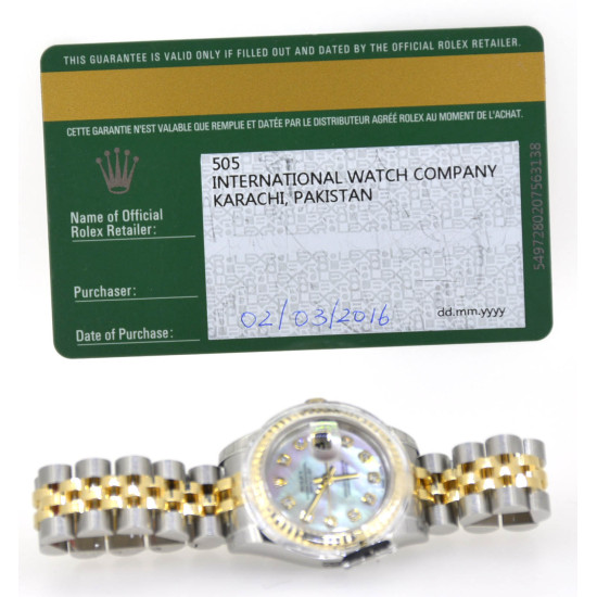 ROLEX OYSTER PERPETUAL DATEJUST MODEL-179173