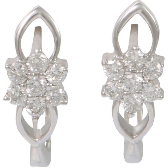 Flora clip earrings 