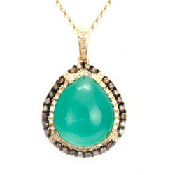 Shamrock Green Necklace - B14354 Shamrock Green Necklace - B14354