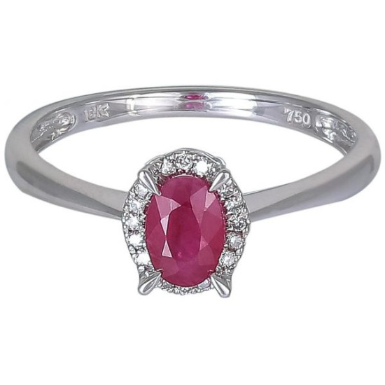 Lady In Red diamond ring