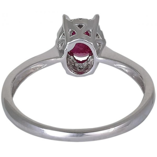 Lady In Red diamond ring