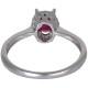 Lady In Red diamond ring