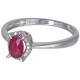 Lady In Red diamond ring