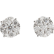 Illusion Stud Earrings