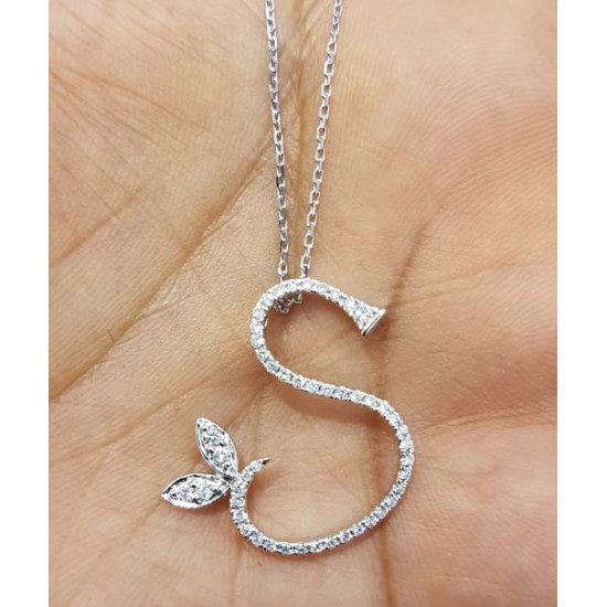Customised Diamond Letter "S" - ORKELY05 Customised Diamond Letter "S" - ORKELY05