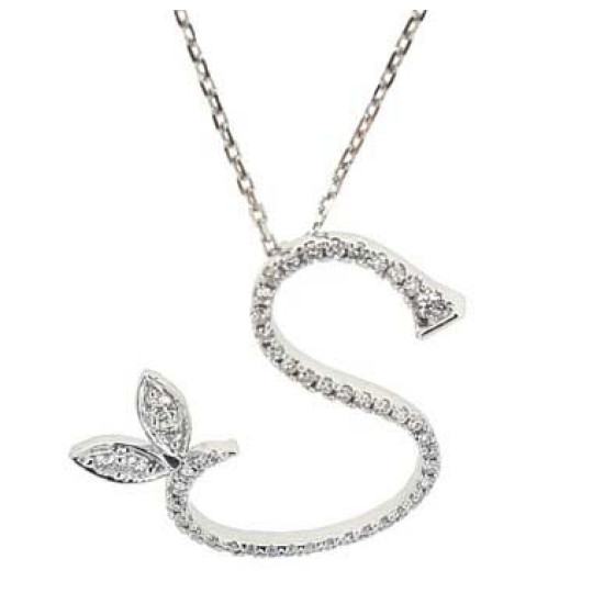 Customised Diamond Letter "S" - ORKELY05 Customised Diamond Letter "S" - ORKELY05