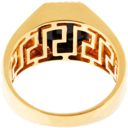 Mens Octa Agate Ring Mens Octa Agate Ring