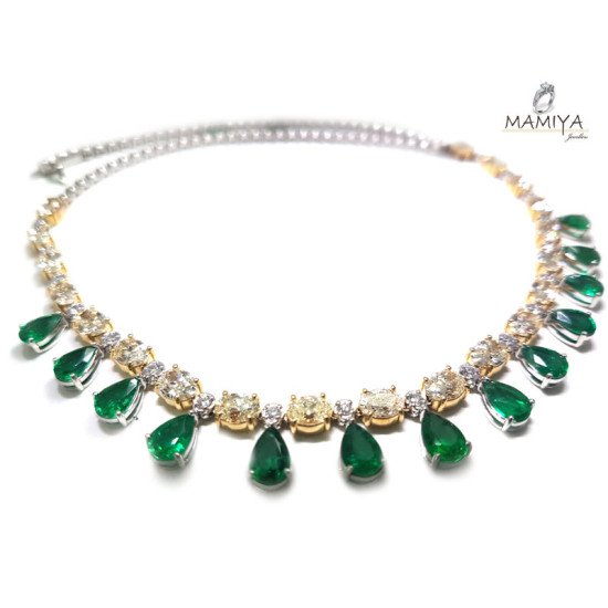 Diamond Wedding Necklace-apex01