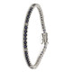 Sapphire Tennis Style Braclet