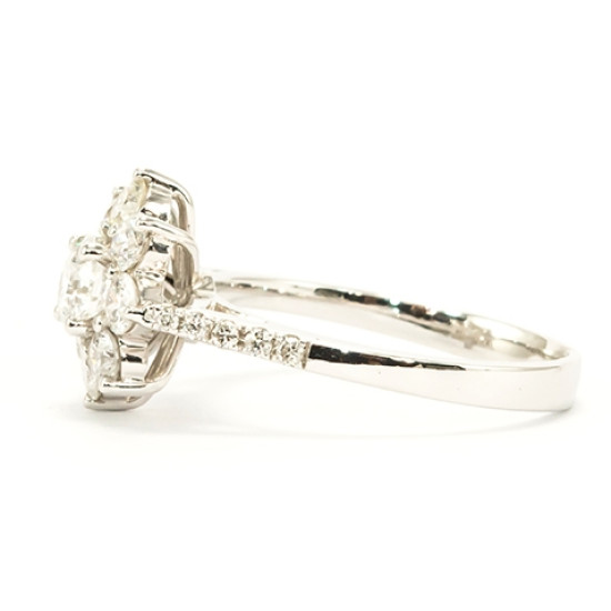Eclipse white Diamond ring Eclipse white Diamond ring