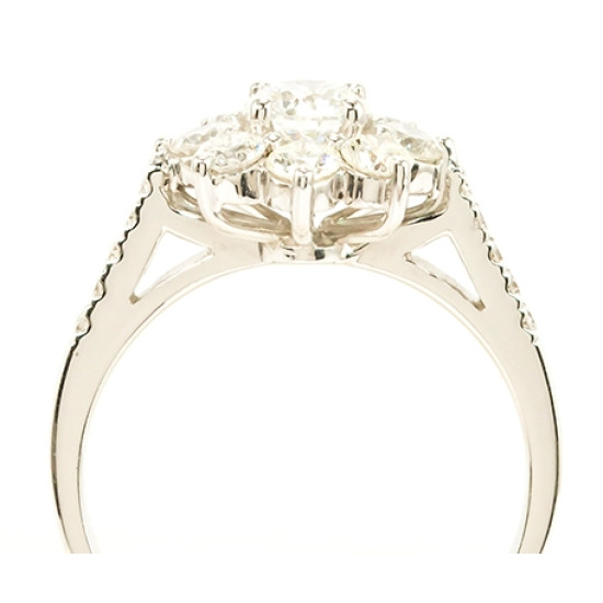 Eclipse white Diamond ring Eclipse white Diamond ring