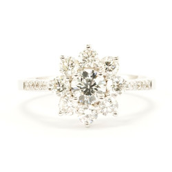 Eclipse white Diamond ring Eclipse white Diamond ring