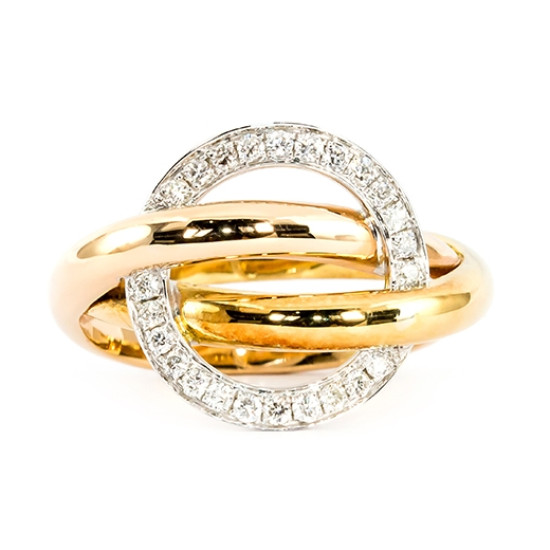 Olympic Tri-color Diamond ring Olympic Tri-color Diamond ring