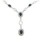 Blue Fusion Sapphire Necklace