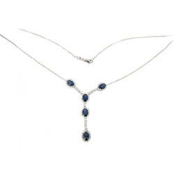 Love Affair Sapphire Necklace Love Affair Sapphire Necklace