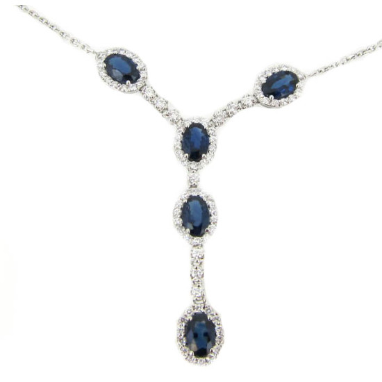 Love Affair Sapphire Necklace