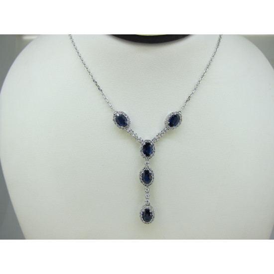 Love Affair Sapphire Necklace