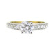MICRO PAVE ENGAGEMENT RING-B09600 MICRO PAVE ENGAGEMENT RING-B09600