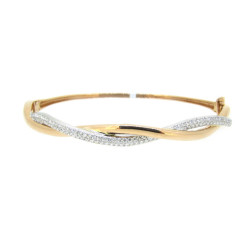 EVOLVE DIAMOND BANGLE-B10372 EVOLVE DIAMOND BANGLE-B10372