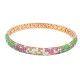 Multi-Gems Diamond Bangle-B11051 Multi-Gems Diamond Bangle-B11051