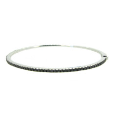 Black Sparkling Bangle-B11761 Black Sparkling Bangle-B11761