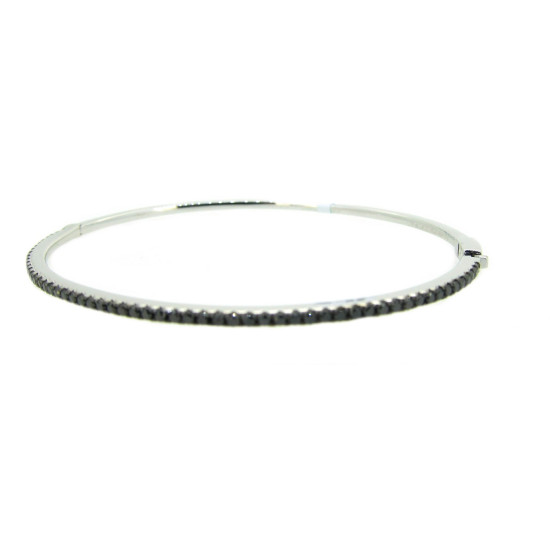 Black Sparkling Bangle-B11761