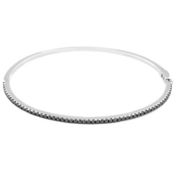 Black Sparkling Bangle-B11761 Black Sparkling Bangle-B11761