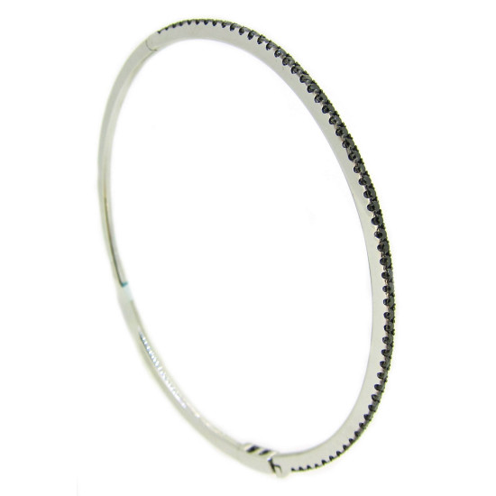 Black Sparkling Bangle-B11761 Black Sparkling Bangle-B11761