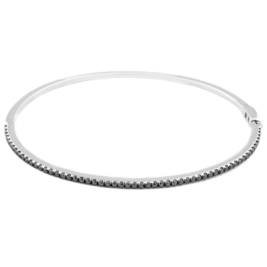 Black Sparkling Bangle-B11761 Black Sparkling Bangle-B11761