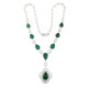 Emerald Luxury Diamond Necklace