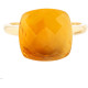  Pebbles Citine Yellow Gold Ring - B13667