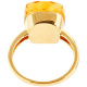  Pebbles Citine Yellow Gold Ring - B13667